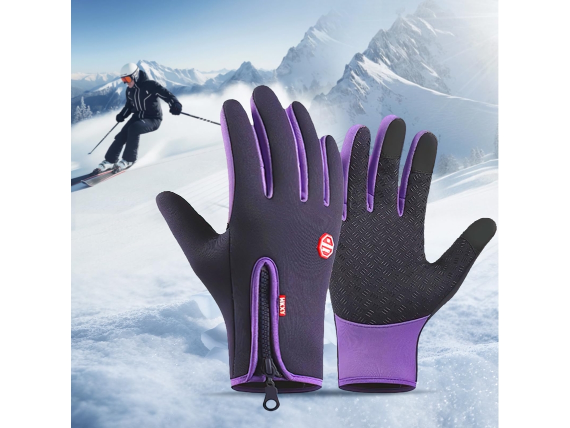 Luvas Touch De Inverno, Resistentes Ao Frio E Vento. Possuem Silicone Antiderrapante E Regulagem, Para Bicicleta E Direção.