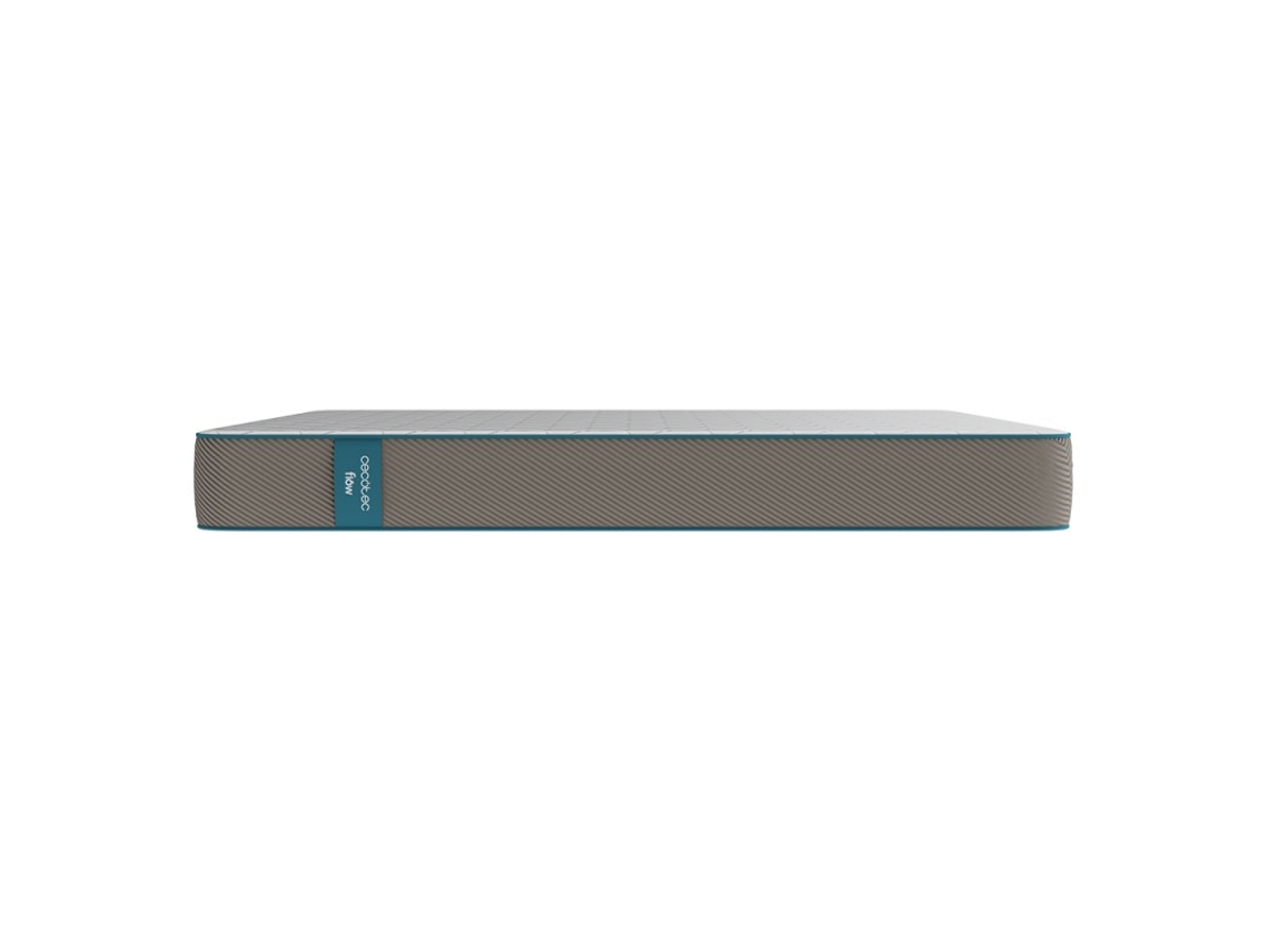 Cecotec Colchón Viscoelástico Viscomfort+ Flow Purevital 2990 200x200. Multicapa, Altura 23 Cm, Firmeza Alta, Núcleo Foamvital