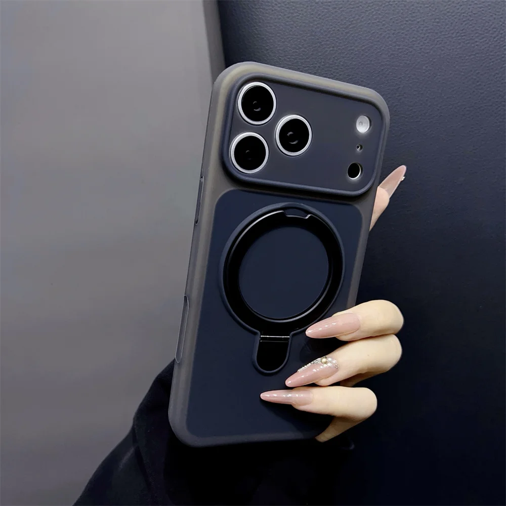 (iphone 17 Pro, Negro) Funda De Silicona Para Teléfono, Compatible Con Iphone, Cubierta Protectora A Prueba De Golpes
