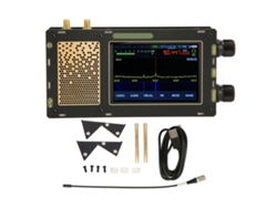 Receptor de radio con pantalla táctica de 3,5 pulgadas (10 kHz a 2 GHz)