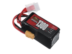 Batería Lipo Zop Power 5s de 18,5 V, 1300 mAh, 60 C, conector XT60 para dron de carreras RC, FPV, avión y helicóptero.