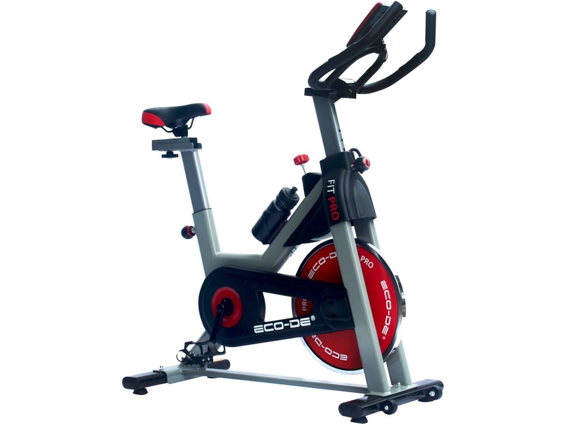 Bicicleta de spinning ECO-DE Fit Pro (115x49x115 cm - Negra - Acero)