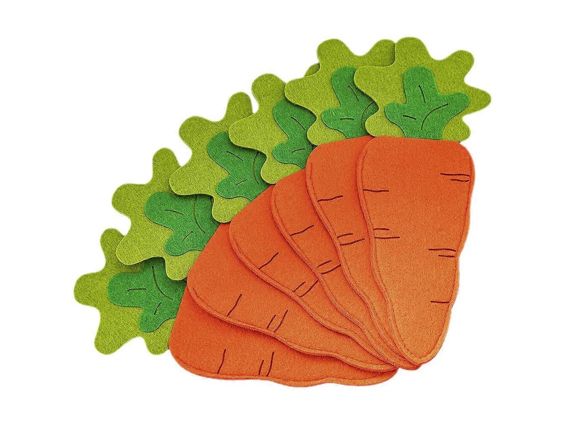 Juego de 6 bolsas para cubiertos de Pascua, soporte para tenedor y cuchara, organizador de vajilla Nostalgia88