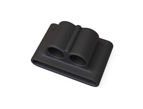 Clip de soporte de silicona para Airpods [negro]