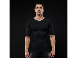 2026-camiseta Compresión Hombre Moldeadora Abdomen Adelgazante Tops Deportivos Invisible