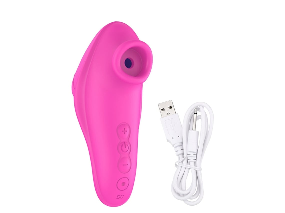 Vibrador De Succin De Dedo Recargable Usb Con 10 Modos Para Adultos (rojo Rosa) Yizhood