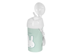 Botella con Tapa y Pajita MIFFY Menta PVC 500 ml