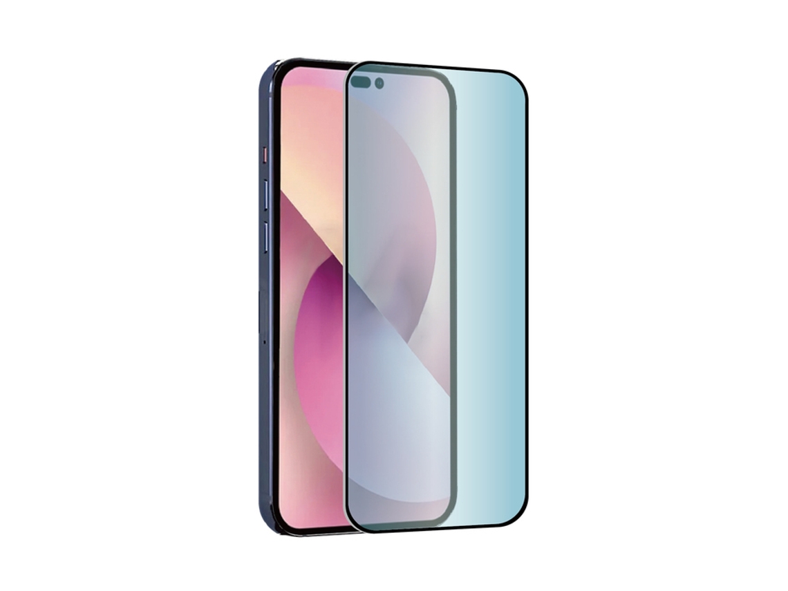 Cristal templado azul antiluz TIGER iPhone 14 Pro