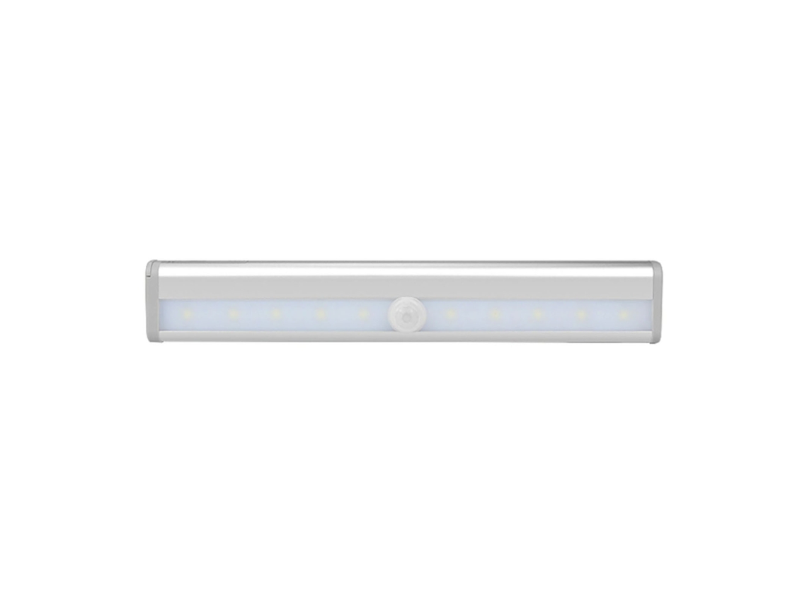 Lámpara LED para armarios 2026, 10 LED, recargable con sensor de movimiento, aplique de pared USB para el hogar, cocina, dormitorio, luz blanca.
