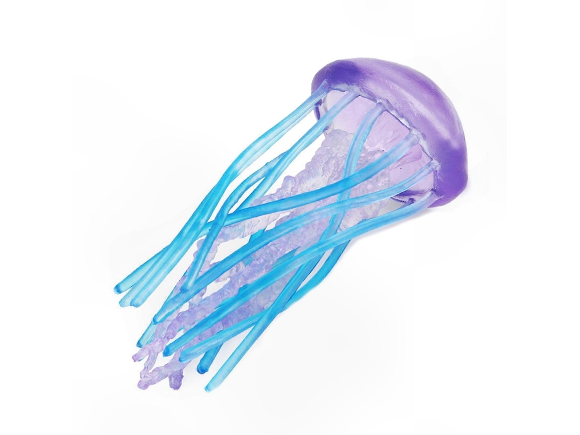 Réplica de vida marina: Figuras realistas de medusas y calamares para amantes de los animales marinos - Rosewell