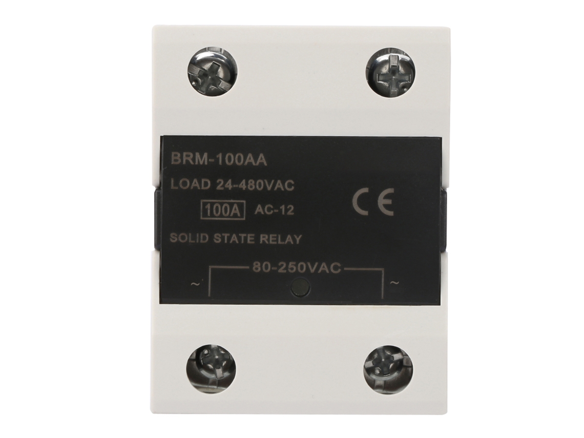 Módulo De Relé De Estado Sólido Brm-100aa Ssr 24-480vac 100a