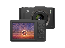 Cámara compacta para estudiantes SZSMART H16 4K hd 48MP 16x zoom antivibración 2.8 - negro