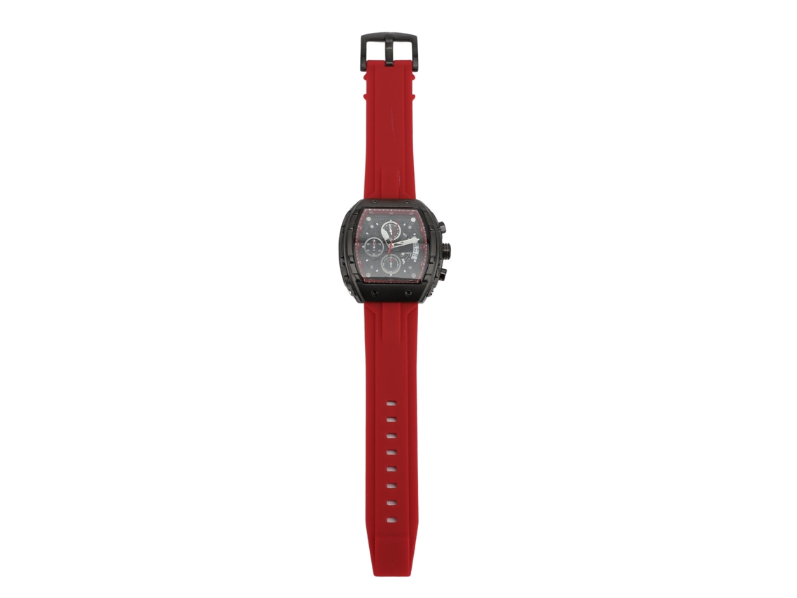 Reloj Cronógrafo De Cuarzo Luminoso Para Hombre Con Correa De Silicona, Resistente Al Agua Hasta 30 M.