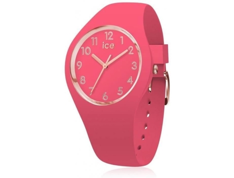 Ice Ice Glam Color Raspberry Watch Rosa Reloj de Pulsera para Mujer con Correa de Silicona 015331 Small ICE-WATCH