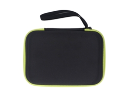 Estojo De Viagem Duro Para Barbear Elétrico Qp2520 Qp2530 Qp2570 Qp2572 Bag De Armazenamento Verde Preto