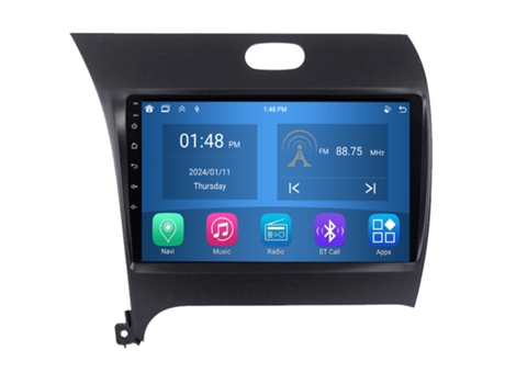 Autoradio 4GB RAM64GB ROM ROVERONE para Kia K3 Cerato Forte 2013 - 2017 CarPlay Android Coche Radio Bluetooth Navegación