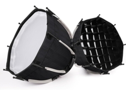 Softbox De 30 Cm Con Montura Mini Bowens, Cierre Tipo Nido, Estilo Estudio, Recambio Cob Zu60 O M60