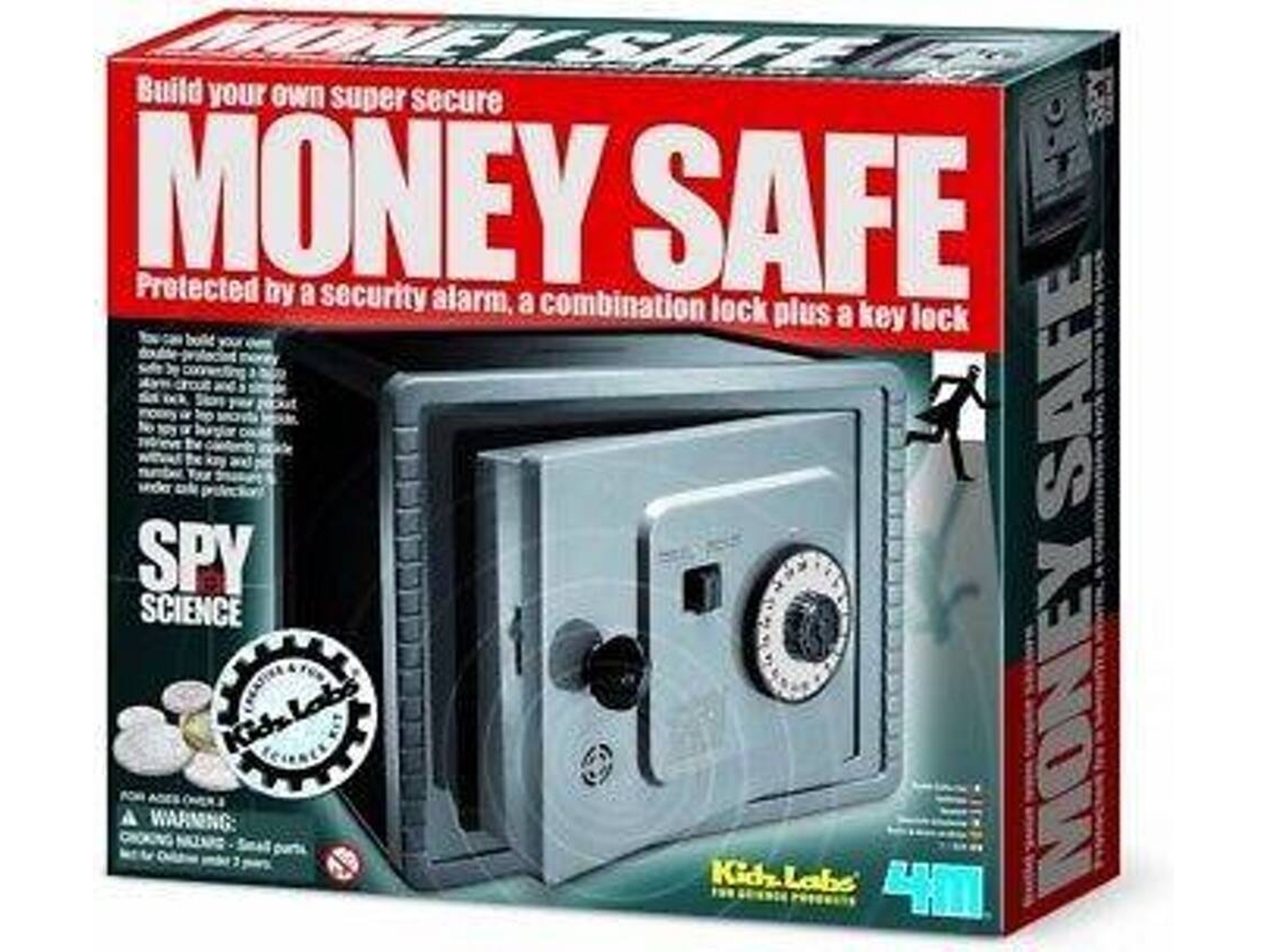 Construción 4M Kids Labs: Money Safe (Edad Mínima: 8)