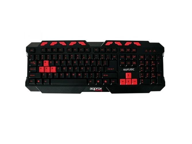 Teclado Gaming APPROX Appbkubic Multimedia (Teclado Numérico)
