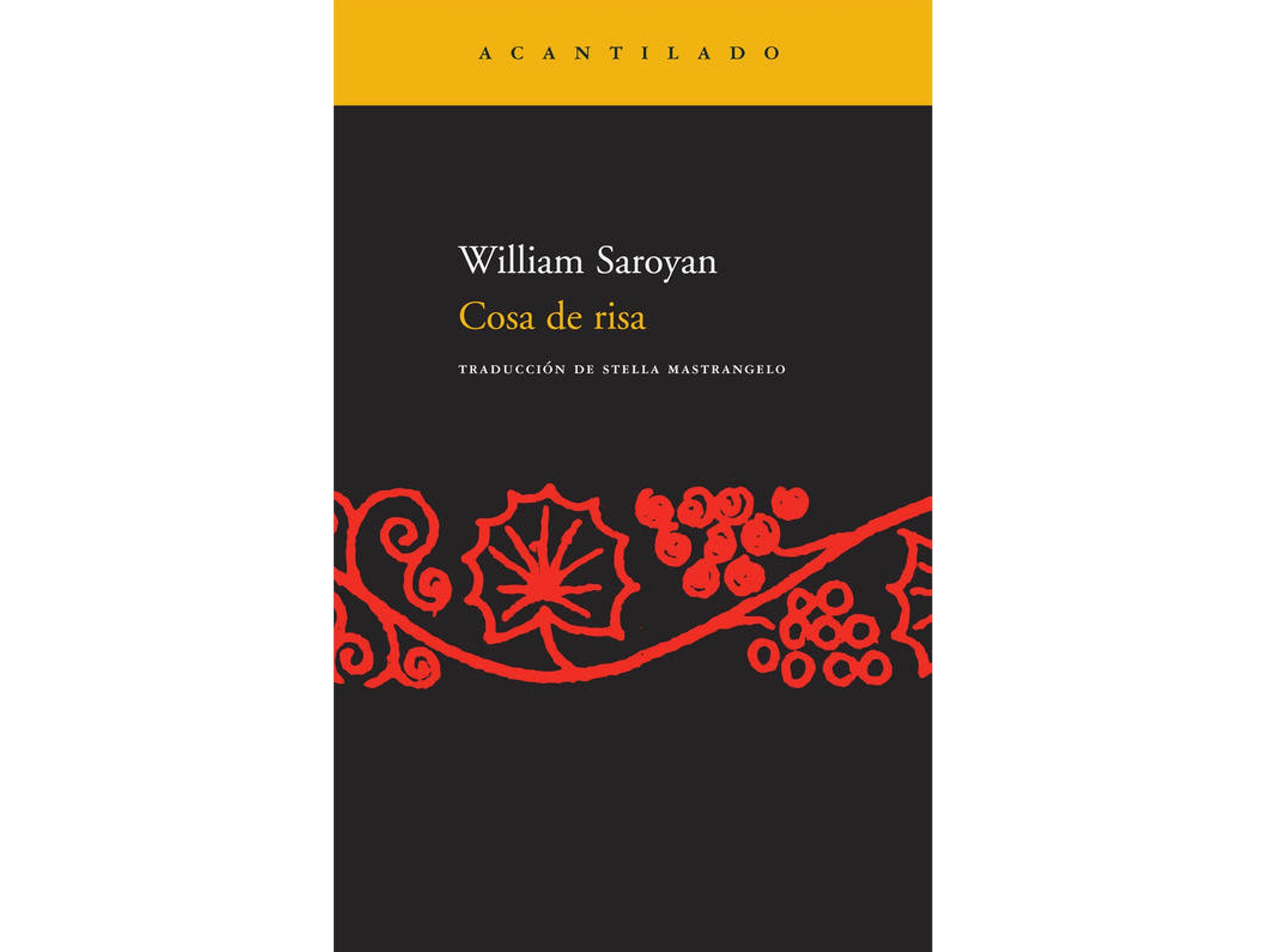 Libro Cosa De Risa de William Saroyan (Español)