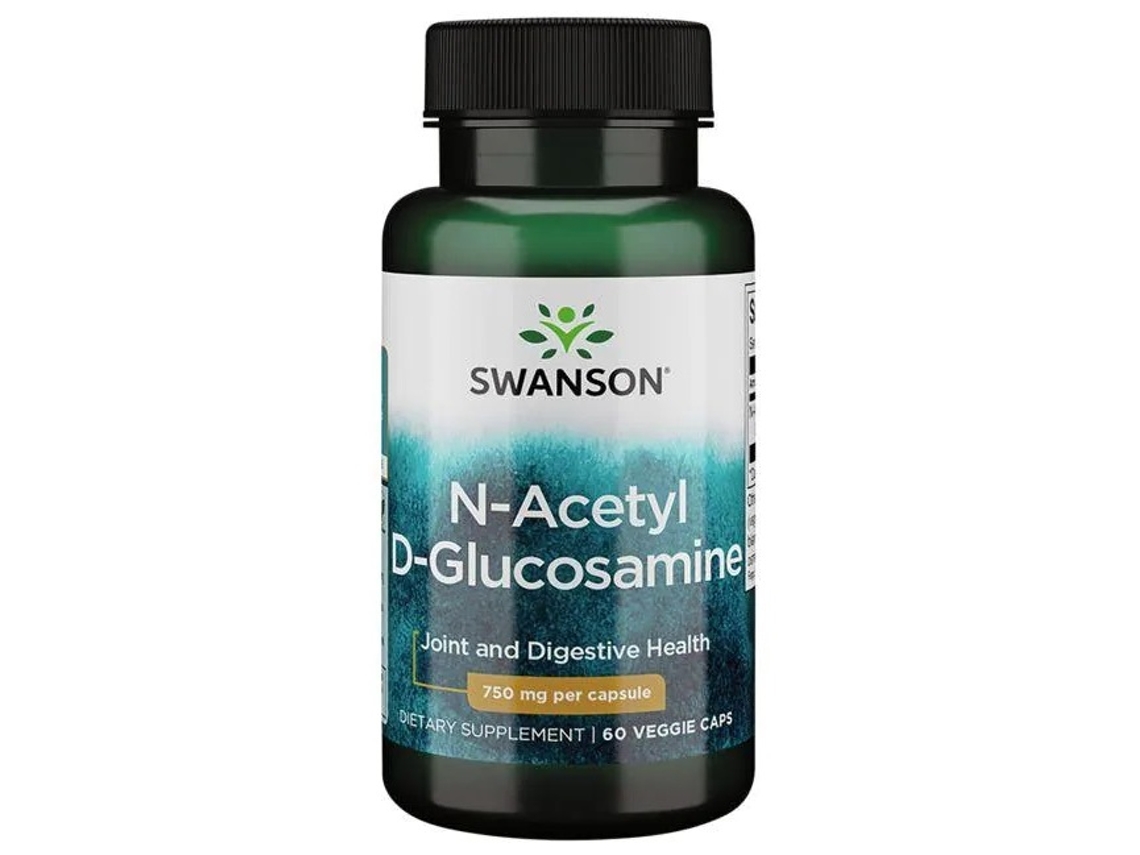 N-Acetyl D-Glucosamine N-A-G 750 Mg 60 Capsulas SWANSON