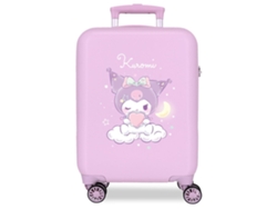 Maleta de cabina Kuromi Sweet Dreams ABS con capacidad de 33L Lila Sanrio