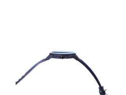 Reloj De Pulsera Deportivo De Cuarzo Para Hombre Con Correa De Silicona Blanca.