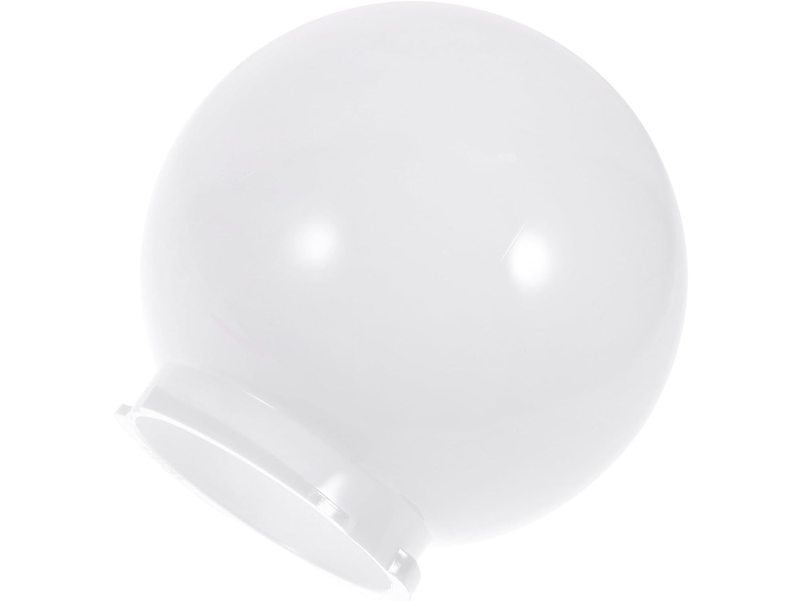 Globo De Luz Esférico Redondo De Acrílico De 15 Cm Para Lámparas De Pie Y Apliques De Pared De Exterior.