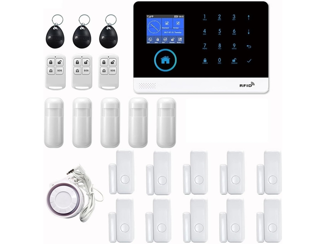 Sistemas De Seguridad Doméstica Wifi 4g Gprs Sistema De Alarma Sin Filtro Inteligente