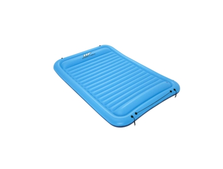 Gran Plataforma 269X183X25,5 Cm 4 Personas con Almohadas Azules BESTWAY