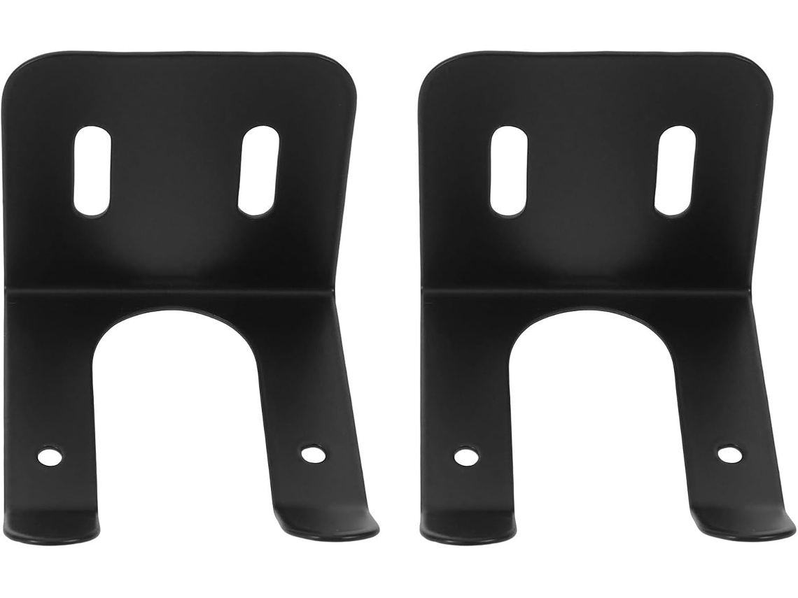 Juego 2 Soportes Almacenamiento Metal Resistentes Montaje Pared Garaje Gancho Motosierra Desbrozadora