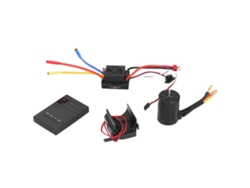 Motor sin escobillas 3650, 3100 kV, 60 A, ESC, tarjeta programadora, disipador de calor para coche RC 110vayotoy