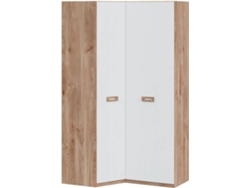 Armario MUEBLAM Roble Nieve Melamina (90x140x232x50 cm)