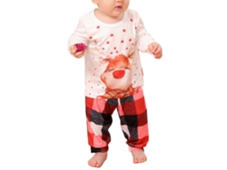 2026altiro-conjunto De Pijamas De Navidad Para Familia Suave Caliente Manga Larga Con Estampado Bonito Bebé 3-6m