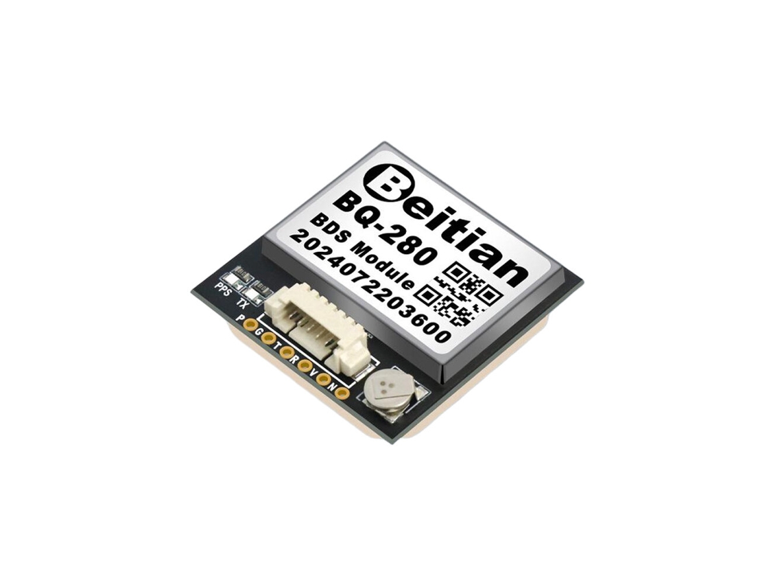 Módulo Gps Beitian Bq-280 Bds Alta Precisión Posicionamiento Gnss Antena Integrada Brújula Interna Bandas Doble Frecuencia Bds-b1i Bds-b1c