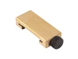 Herramienta De Posicionamiento Con Regla De Acero Para Carpintería. Localizador De Latón Con Regla De Acero Y Bloque