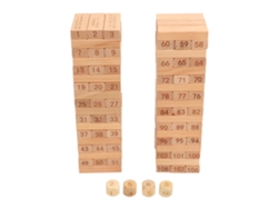Yncm-juego De Bloques De Madera Apilables Para Niños Y Familia
