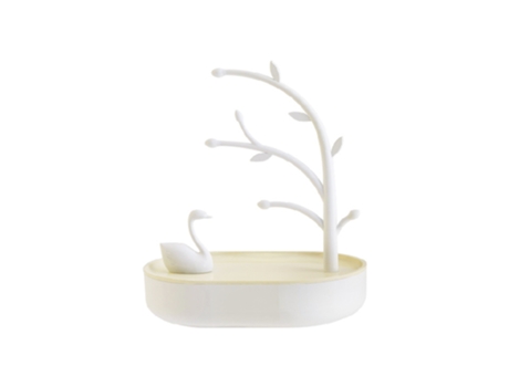 Organizador De Joyas Con Diseño De Lago De Los Cisnes, Pulsera, Anillo, Collar, Soporte Para Árbol ZMDECQNA