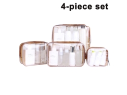 Nécessaire ZMDECQNA Piezas Diferentes Tamaños Impermeable PVC Transparente
