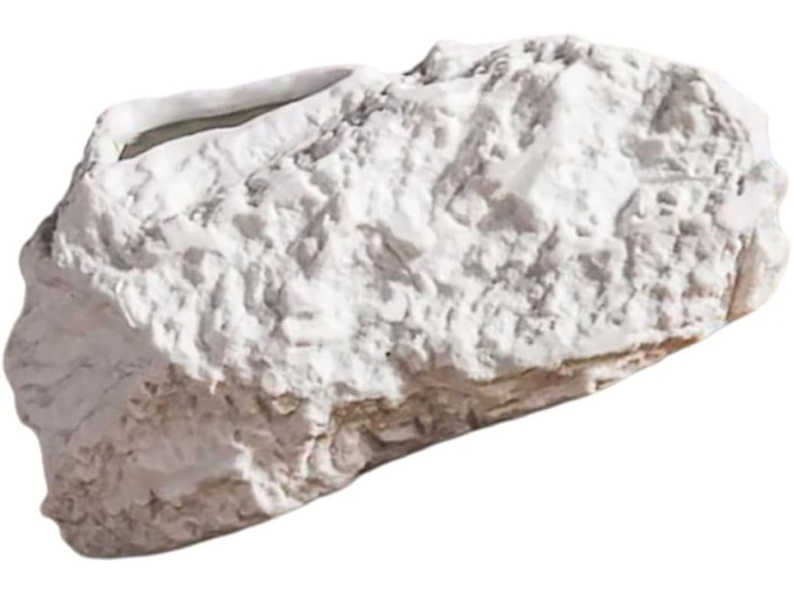 Jarrón Decorativo De Cerámica Blanca Con Un Diseño Creativo, Elegante Y Artístico, Para Arreglos Florales Secos.