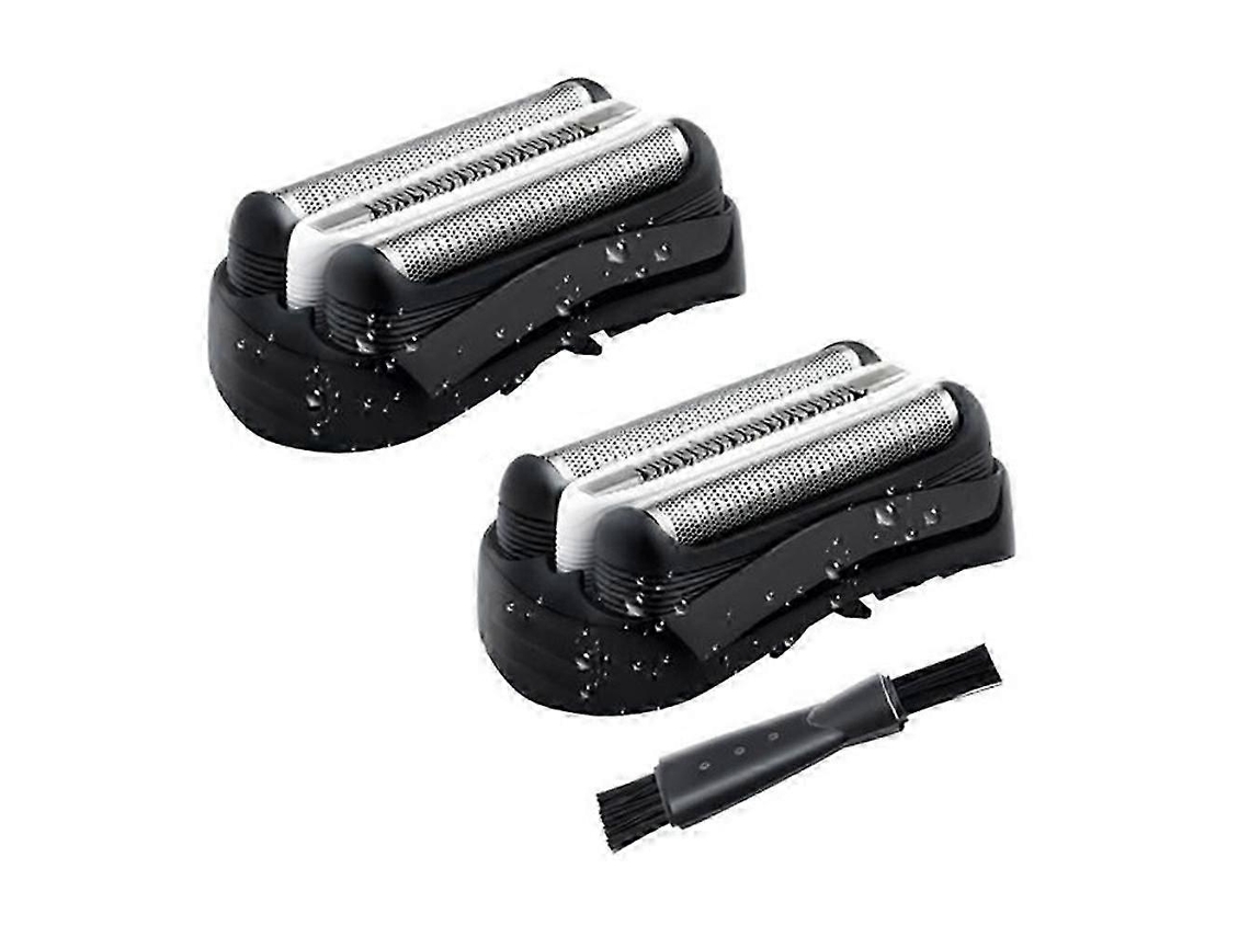 2 cabezales de repuesto 32b para afeitadora Braun Series 3: 301s, 310s, 320s, 330s, 340s, 360s, 380s, 3000s, 3020s, 3040s y 3080s.