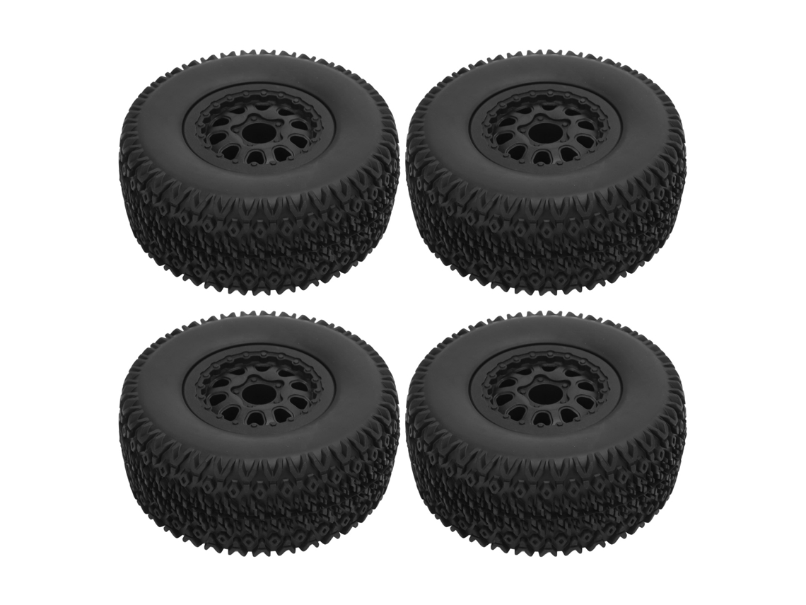 Neumáticos Para Coche Rc De 110 Mm, De Goma, 10 Radios, Universales Para Camiones Cortos 1/10 Slash 4x4 2wd Arrma Redcat Hpi (4 Unidades)