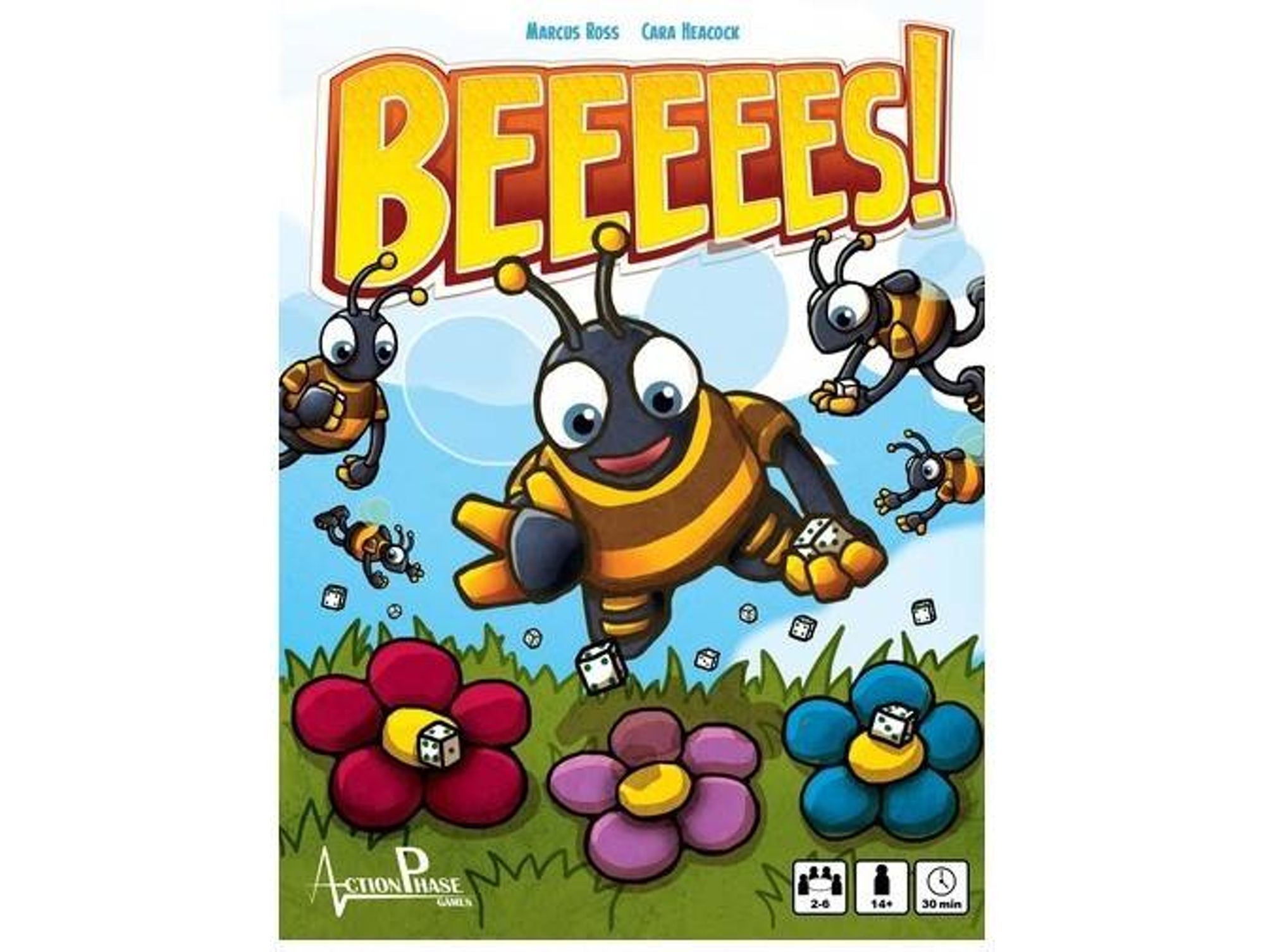 Juego de Mesa ACTION PHASE GAMES Beeeees (Inglés - Edad Mínima: 14)