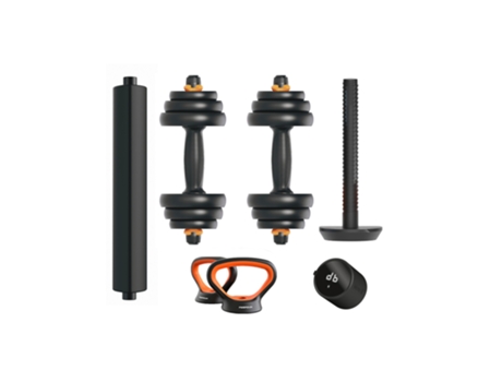 Conjunto de Pesos Conectados XIAOMI V2 Fed con Mancuernas, Barra, Kettlebell y Sensor (20 Kg)