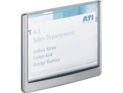 Pizarra de Avisos DURABLE Click Sign (14.9x10.5cm)