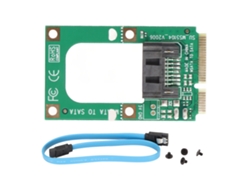 Tarjeta Conversora Msata A Sata3.0 Tarjeta De Adaptador De Disco Duro Ssd De Pc Tarjeta De Expansión De Interfaz