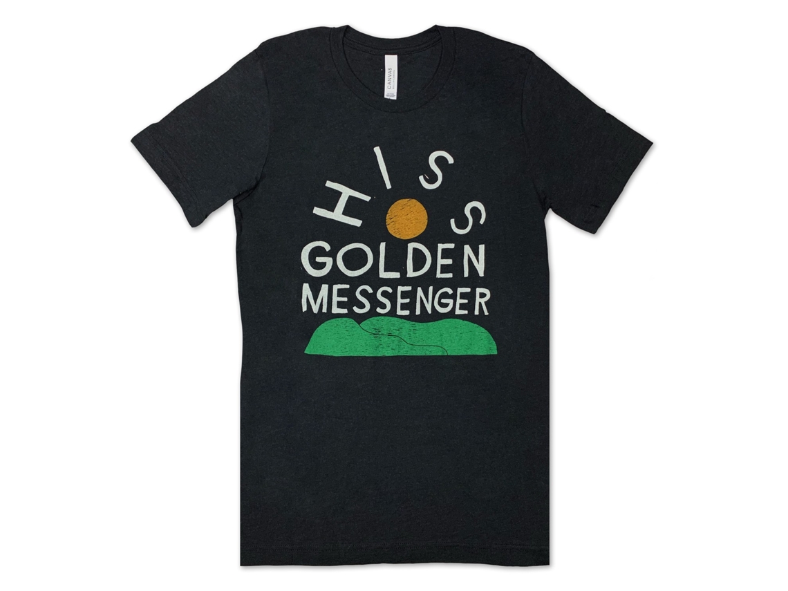 Hiss Golden Messenger Landscape T-shirt Rockinstone Unisex Adults Best Sellers Size:l