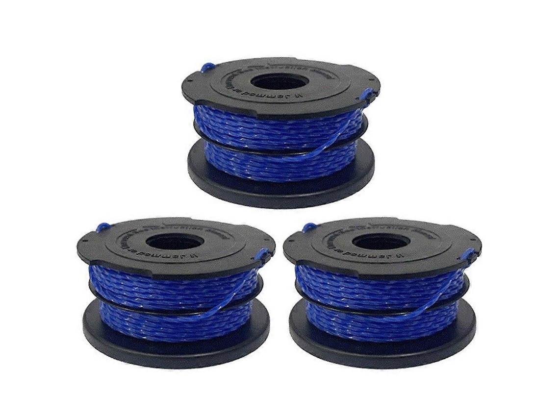 I0l 3pcs Para Hilo De Desbrozadora Black Decker, Alambre De Nailon A6441 G2x, Carrete De Repuesto