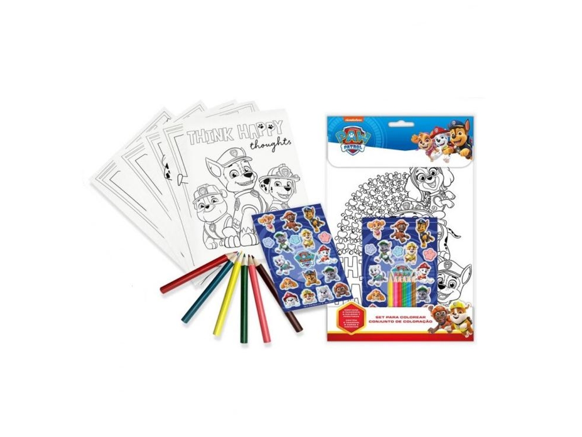 Kit para Colorir Patrulha Pata