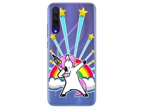 Carcasa Xiaomi Mi 9 Lite TUMUNDOSMARTPHONE Dibujos Transparente Multicolor